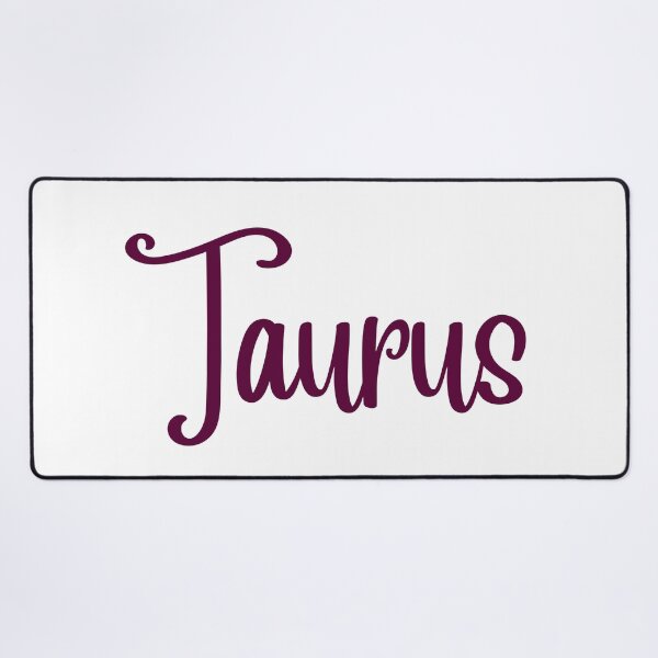 Item preview, Taurus Zodiac Sign Lettering designed and sold by Hellofriendco.