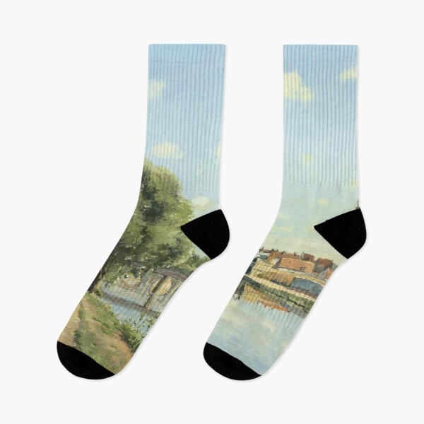 Item preview, Copy of Sunlight on the Road, Pontoise  Camille Pissarro designed and sold by OldTimeArt.