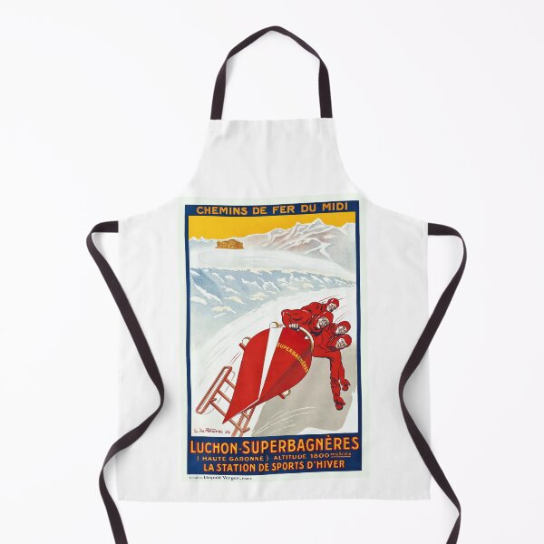 Item preview, 1922 FRANCE Winter Sports Resort Travel Poster designed and sold by retrographics.