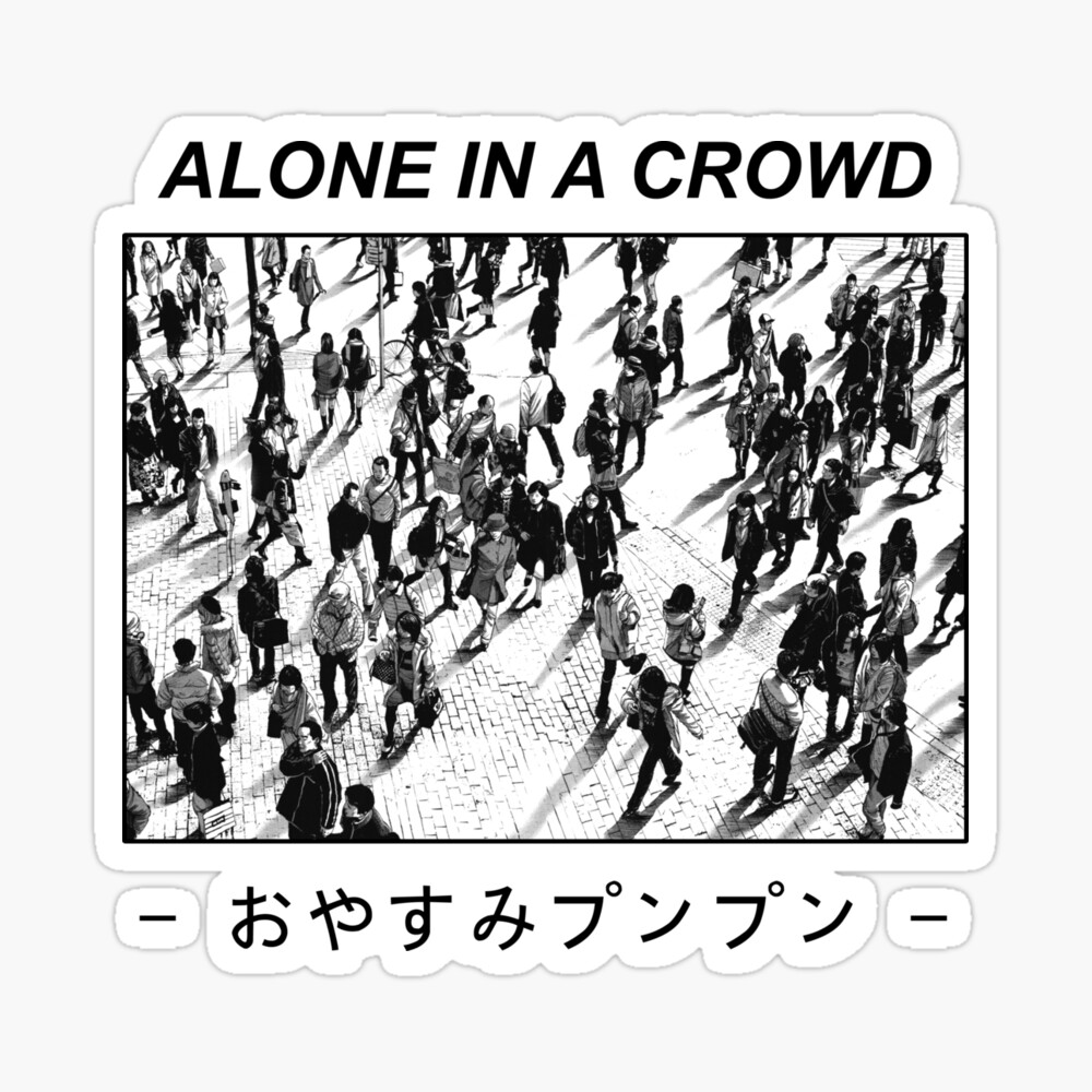 Alone In A Crowd Photographic Print By Mile Redbubble