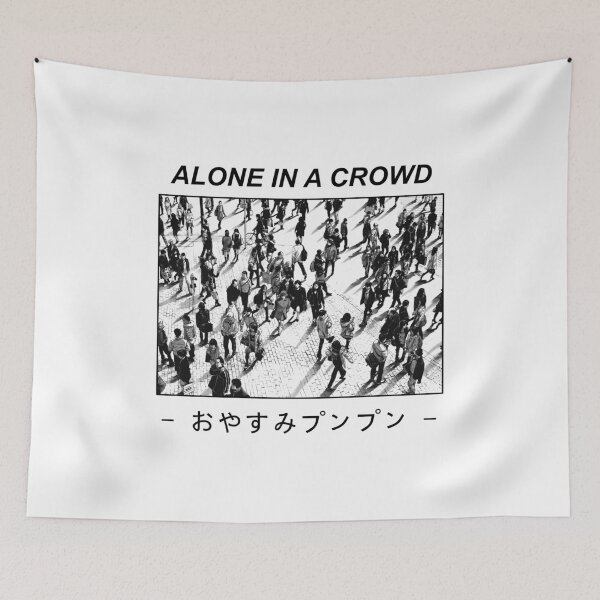 Item preview, Alone in a crowd designed and sold by Mile.