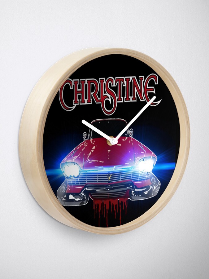 Alternate view of Christine Road Rage Clock