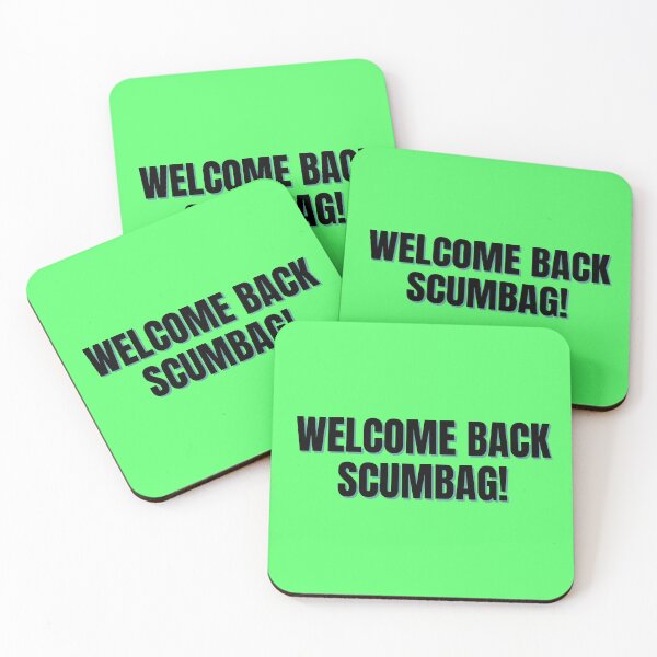 Item preview, Welcome back scumbag designed and sold by Spiffle.