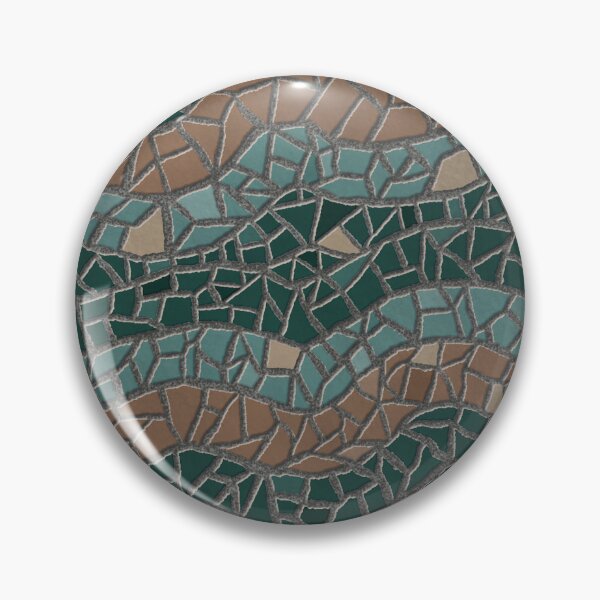 Item preview, Mosaic Wave Pattern Sage & Jade designed and sold by Kella Hanna-Wayne.