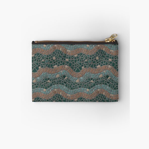 Item preview, Mosaic Wave Pattern Sage & Jade designed and sold by Kella Hanna-Wayne.