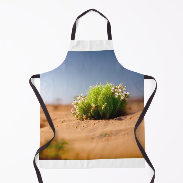 Item preview, Green cactus blooming in the desert designed and sold by Paradigme.