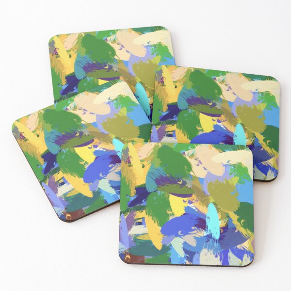 Item preview, Joyful Greens and Blues designed and sold by lukefranklinart.