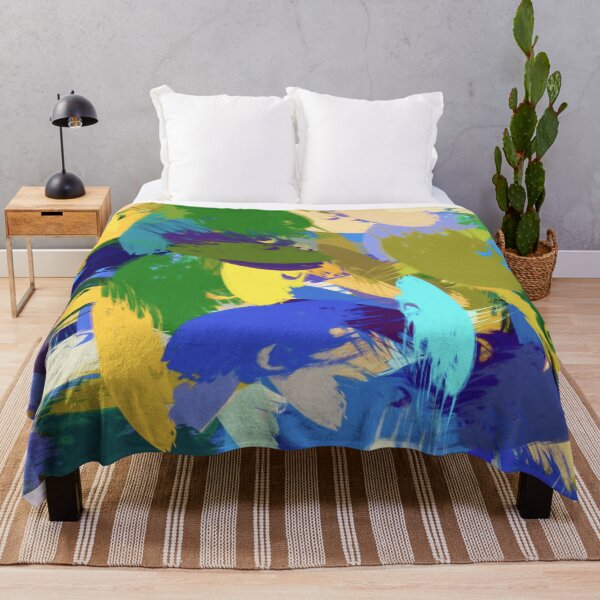 Item preview, Joyful Greens and Blues designed and sold by lukefranklinart.
