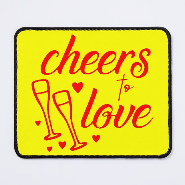 Item preview, Cheers to Love (Red) designed and sold by Summer-Winter.