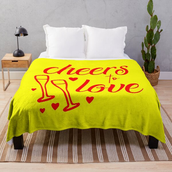Item preview, Cheers to Love (Red) designed and sold by Summer-Winter.