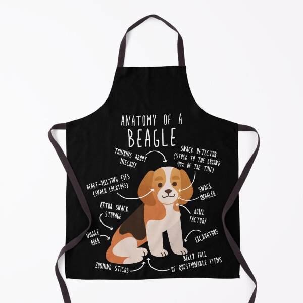 Item preview, Beagle Dog Anatomy designed and sold by Clara Hollins.