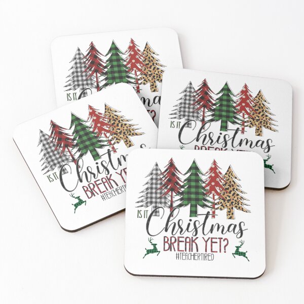 Item preview, Teacher Christmas Is It Christmas Break Yet  designed and sold by BeansHotTees.