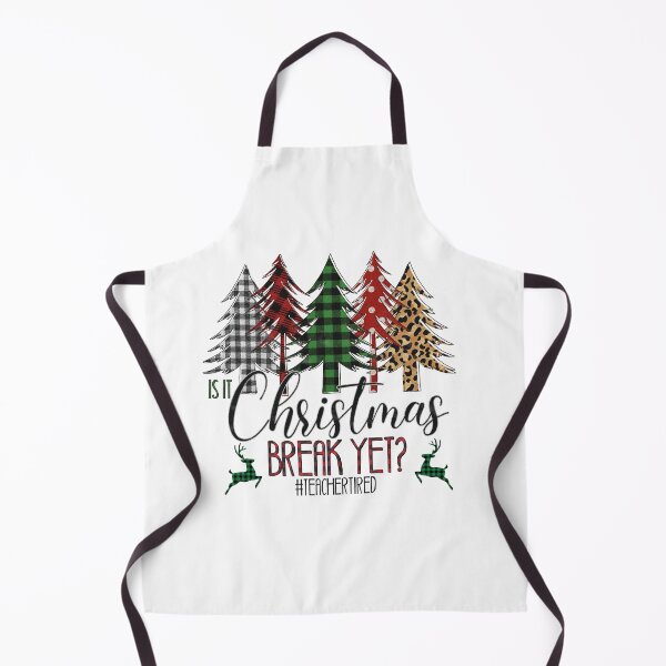 Item preview, Teacher Christmas Is It Christmas Break Yet designed and sold by BeansHotTees.