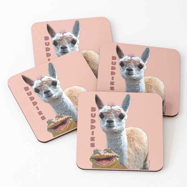 Item preview, Alpaca and Frog Buddies designed and sold by kristalcurt.