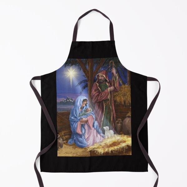 Item preview, Copy of Baby Jesus Mother Mary Joseph in the Stable designed and sold by Rowena Jones.