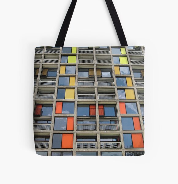 Park Hill - Urban Splashed All Over Print Tote Bag