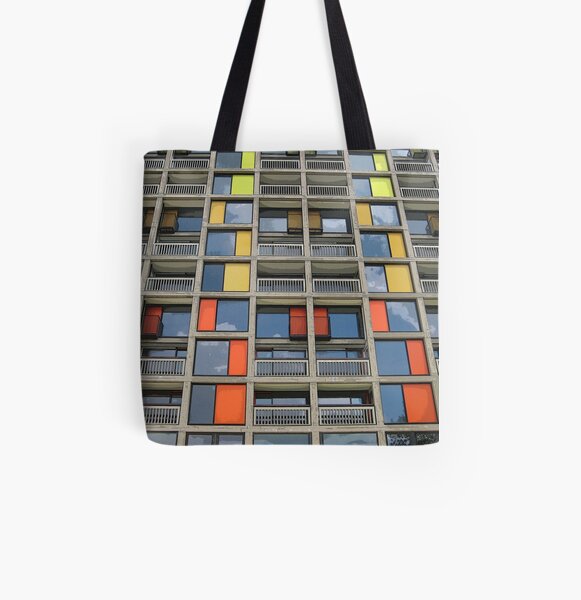 Park Hill - Urban Splashed All Over Print Tote Bag
