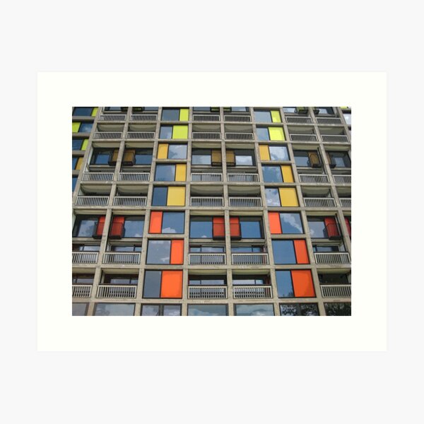 Park Hill - Urban Splashed Art Print