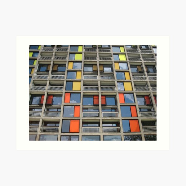 Park Hill - Urban Splashed Art Print