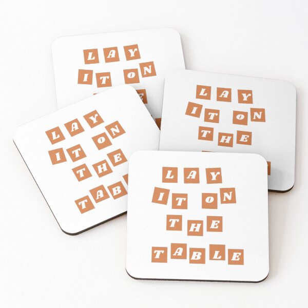 Item preview, Lay It On The Table designed and sold by Deniszaro.