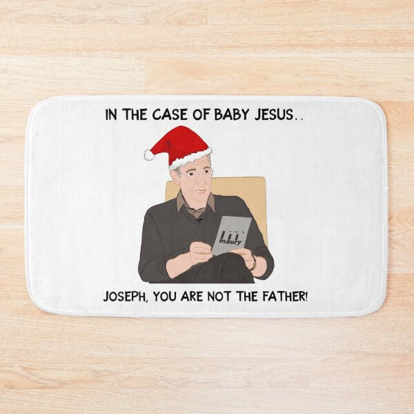 Item preview, Maury revealing the outcome of Joseph not being baby Jesus’s father designed and sold by froggyleggs.