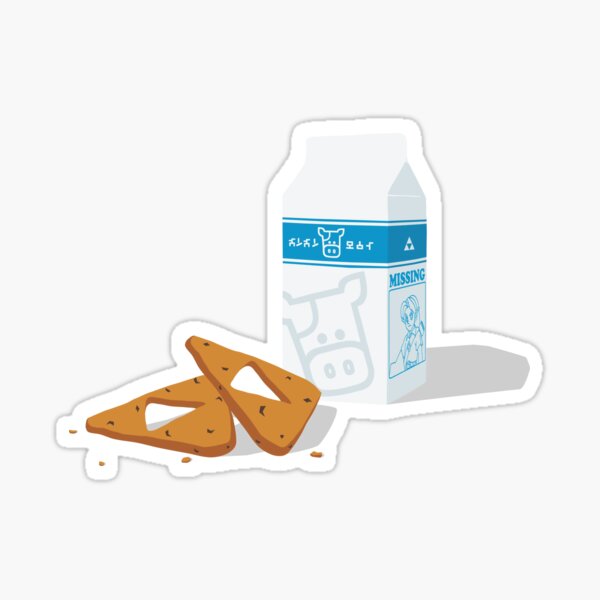 Milk & Triforce Cookies Sticker