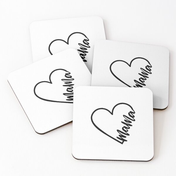 Item preview, I Love You Mama (Black) designed and sold by Summer-Winter.