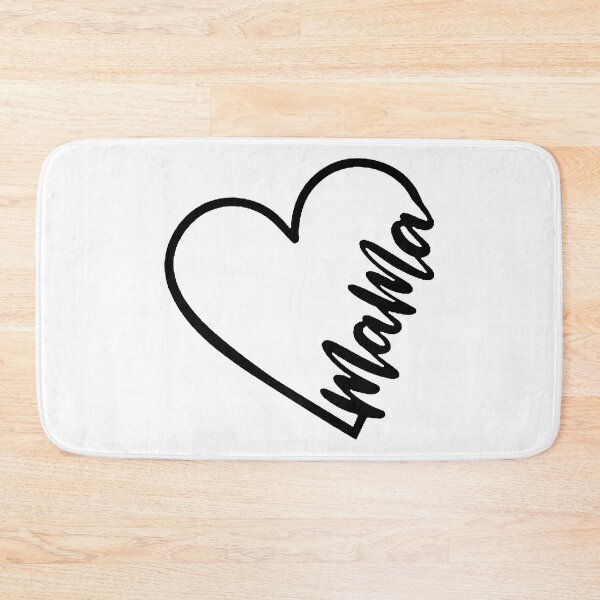 Item preview, I Love You Mama (Black) designed and sold by Summer-Winter.