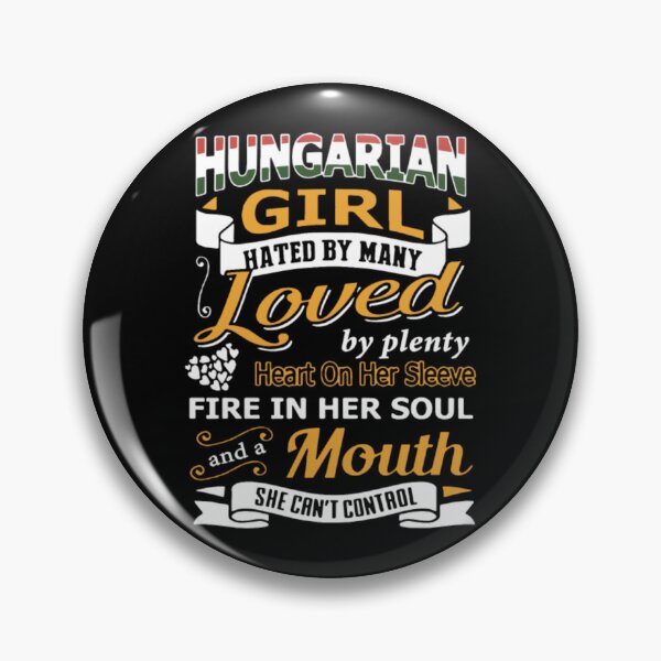 Item preview, Hungarian girl loved by plenty heart on her sleeve  designed and sold by aryagiri.