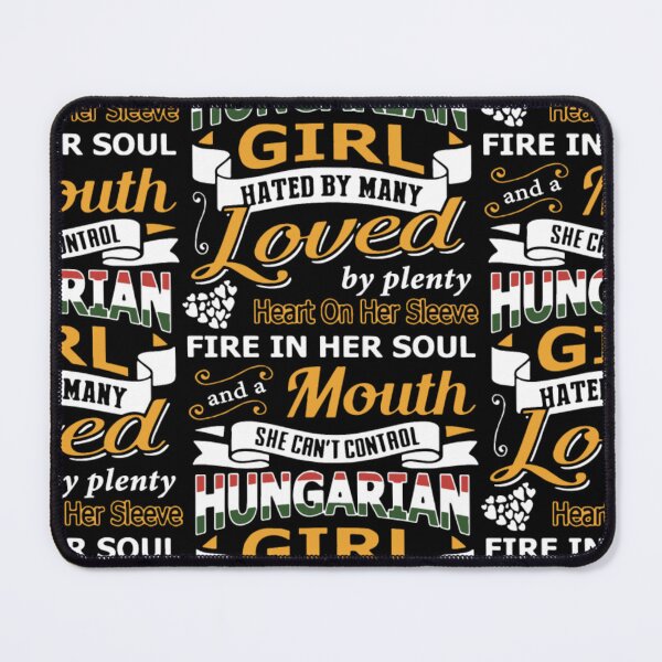 Item preview, Hungarian girl loved by plenty heart on her sleeve designed and sold by aryagiri.