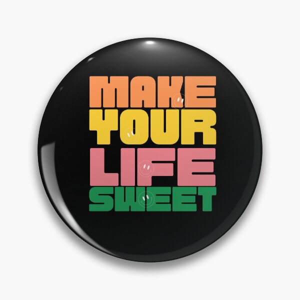 Item preview, Make Your Life Sweet (Motivational Quote) Lettering designed and sold by Jalib.