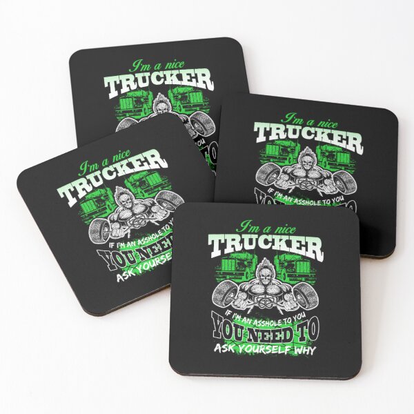 Item preview, I am a nice trucker designed and sold by aryagiri.