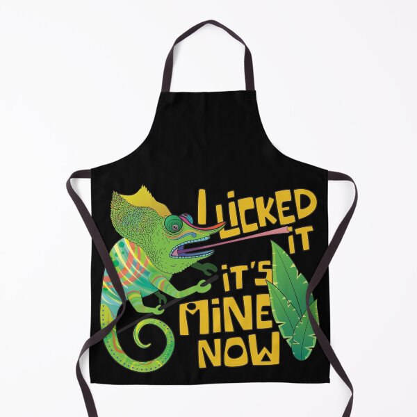 Item preview, I licked it, It's mine now - Colourful chameleon designed and sold by CalMaArt.