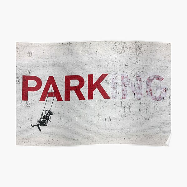 Banksy - "Parking" Poster