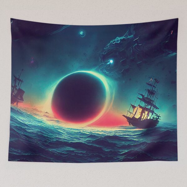 Item preview, Race to the Wormhole designed and sold by OccultDreams.