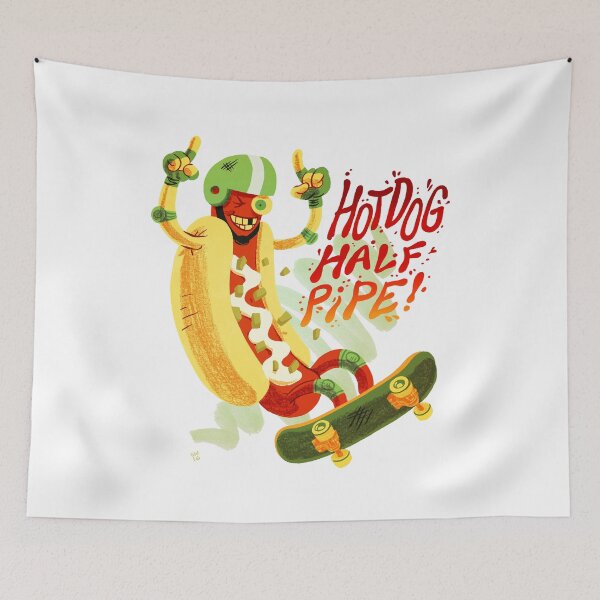 Item preview, Hot Dog Half Pipe designed and sold by washburnillos.