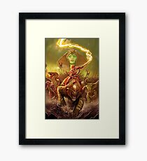 Snake Queen Framed Print