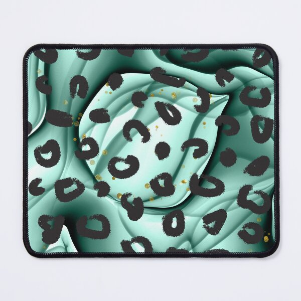 Item preview, Turquoise Leopard Pattern Print designed and sold by sweary12.