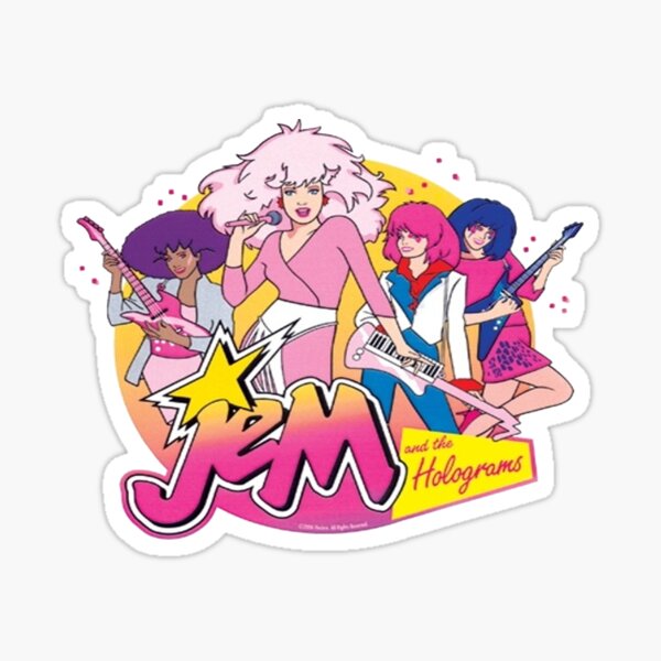 Jem and the Holograms Sticker