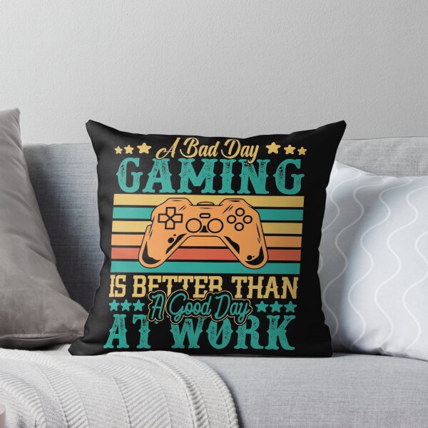 Artikelvorschau, Ein schlechter Tag beim Spielen ist besser als ein guter Tag bei der Arbeit. Lustiges Spielen entworfen und verkauft von mkzmerch.