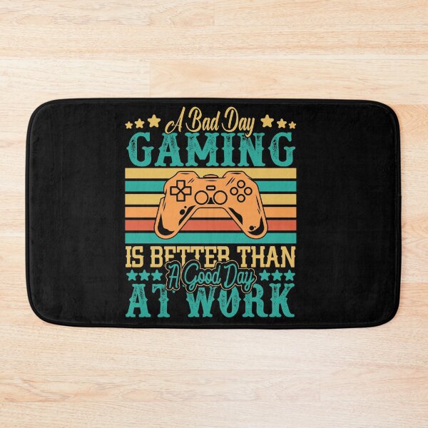 Artikelvorschau, Ein schlechter Tag beim Spielen ist besser als ein guter Tag bei der Arbeit. Lustiges Spielen entworfen und verkauft von mkzmerch.