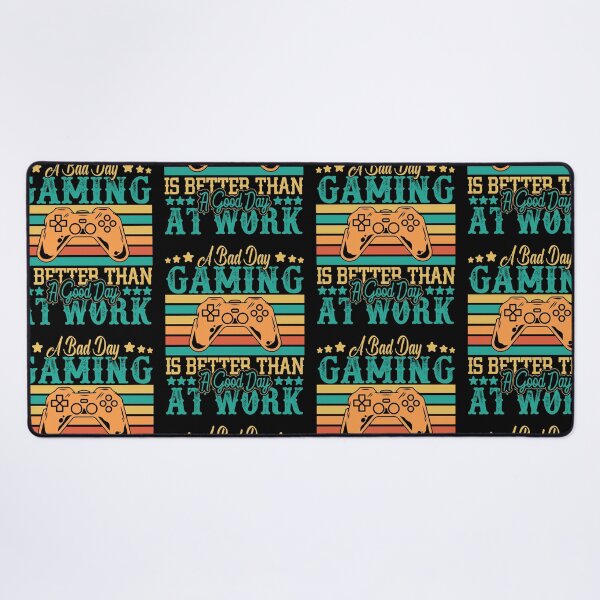 Item preview, A Bad Day Gaming, Is Better Than A Good Day At Work Funny Gaming designed and sold by mkzmerch.