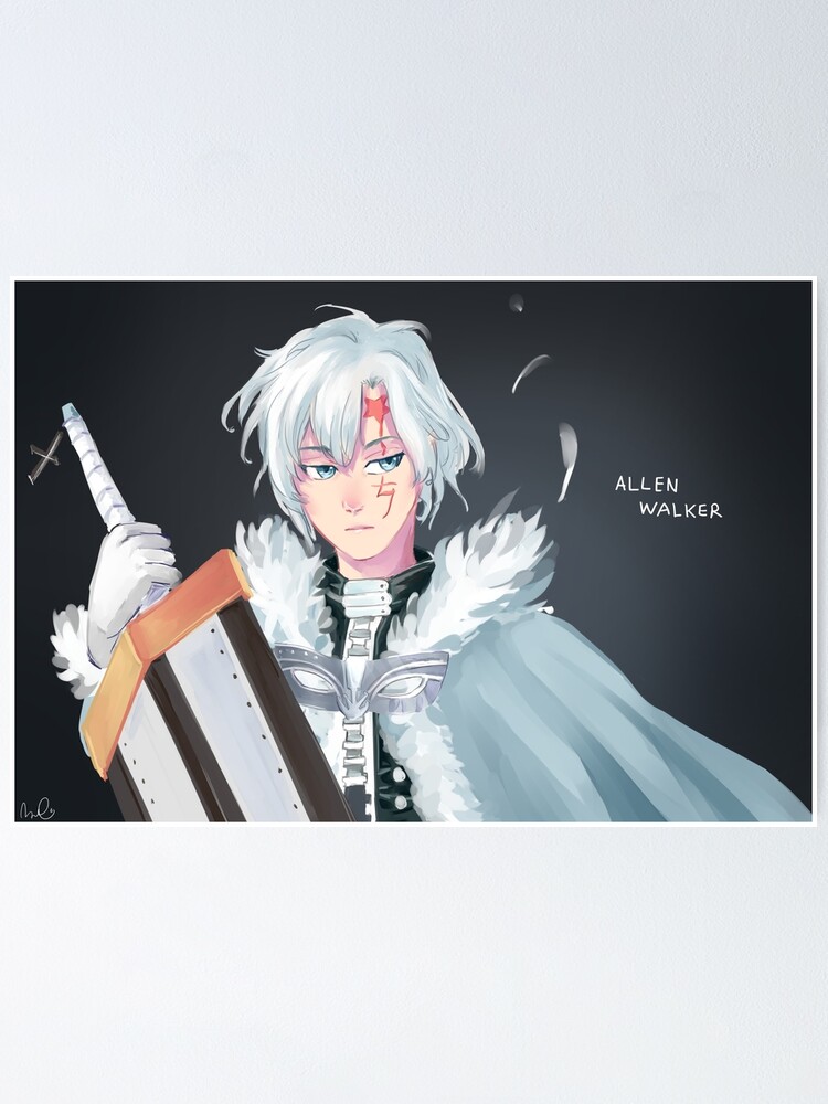 Allen Walker D Grayman Poster By Nothisispatrick Redbubble