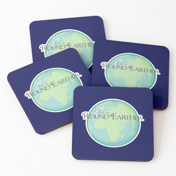 Item preview, I'm a Round Earther  designed and sold by ElephantShoe.