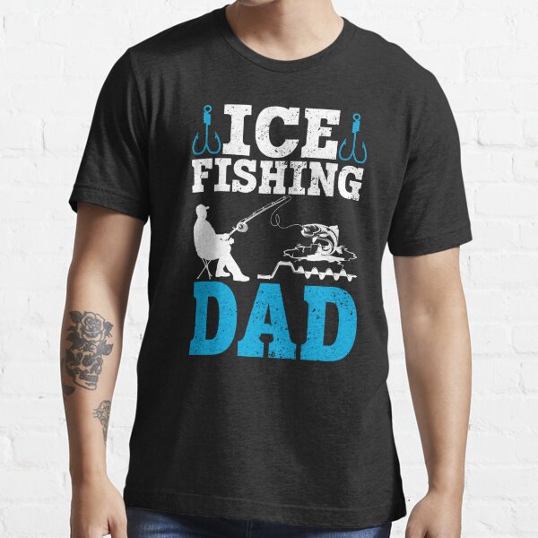 Funny On The Weekends Ice Fishing Dad' Women's Plus Size T-Shirt