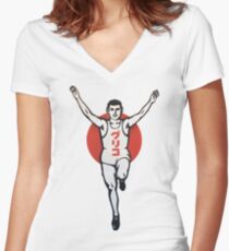 Camiseta entallada de cuello en V Glico Man