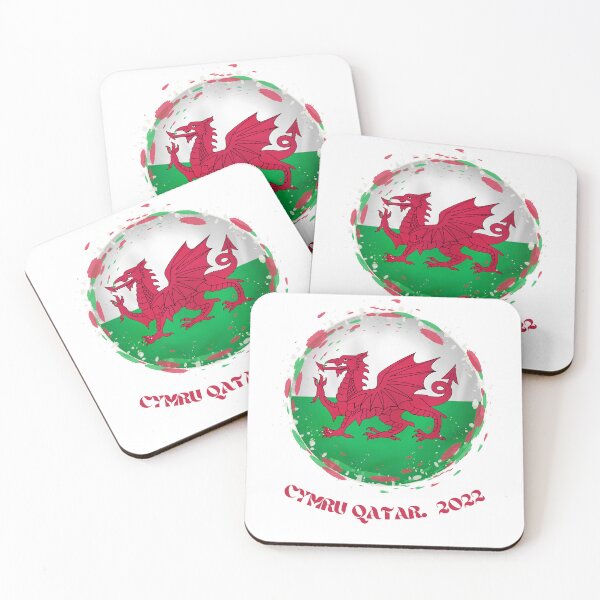 Item preview, Wales Football Qatar 2022 designed and sold by LuckyCatStore.
