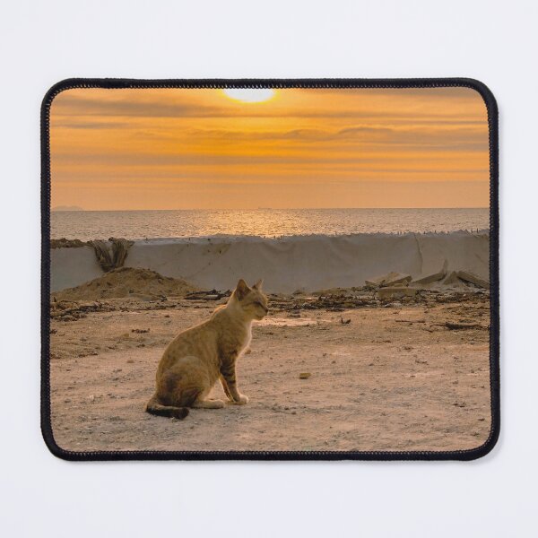 Item preview, Cat Looking at Sunset designed and sold by Med30.