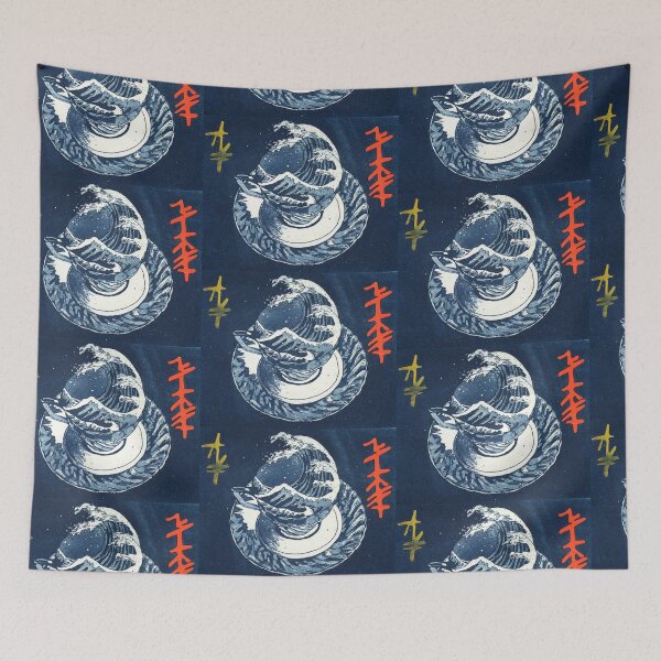 Item preview, Tsunami Tea designed and sold by Anne-Maree Hunter.