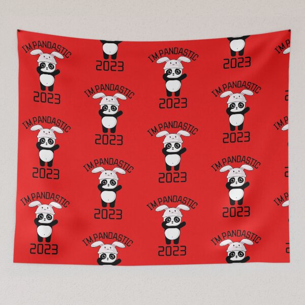 Item preview, I am pandastic funny panda rabbit designed and sold by reka88.